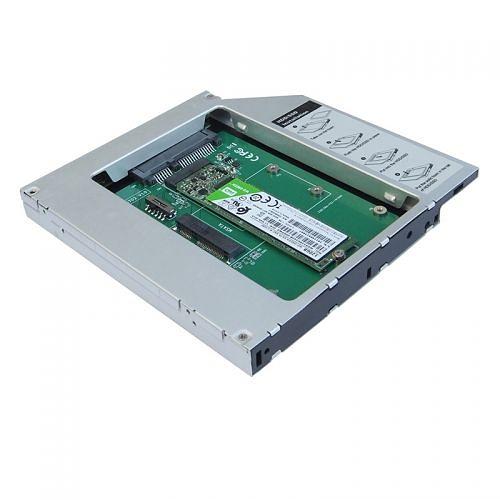 Сменный бокс для HDD/SSD AgeStar SMNF2S SATA металл серебристый 2.5" фото 3