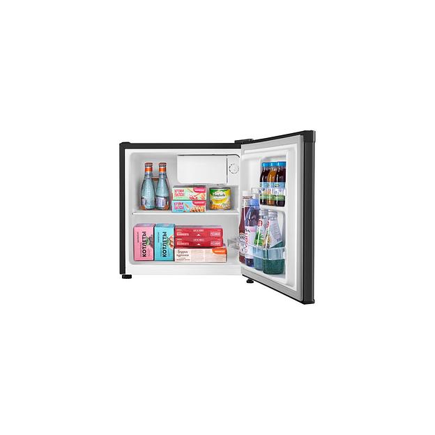 Холодильник однокамерный MAUNFELD MFF50B DeFrost, черный фото 1