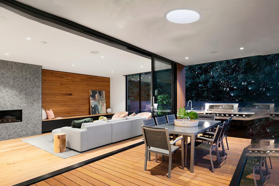 Светильник светодиодный ДБО-75 Вт настенно-потолочный управляемый GALAXY 230В 3000-6500K 6000Лм 560x85мм фото 3