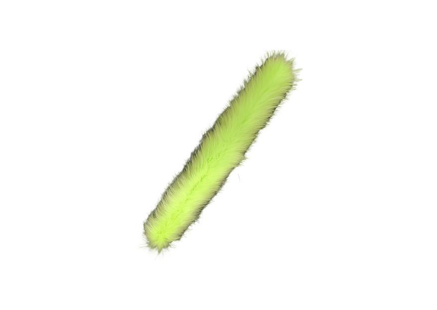 Опушка из енота 100×4 крашеная опт фото 2