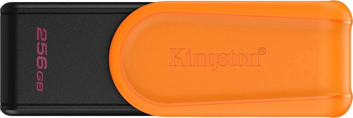 Флеш Диск Kingston 256GB DataTraveler Exodia S DTXS/256GB USB3.2 оранжевый/черный фото 1