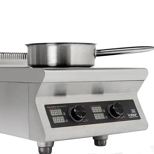 Плита индукционная настольная 2 конфорки Кобор I9-2T фото 3