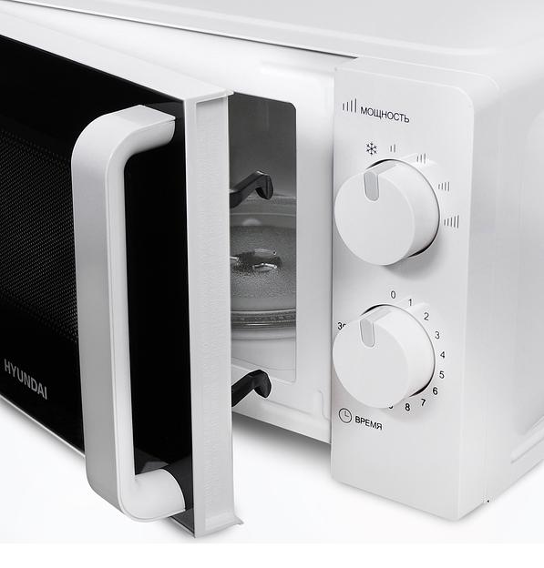 Микроволновая Печь Hyundai HYM-M2038 20л. 700Вт белый фото 6