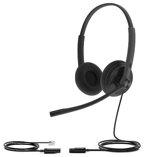 Гарнитура проводная Yealink YHS34 Lite Dual фото 2