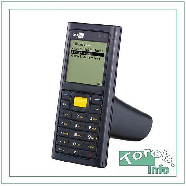 Cipher 8200-2D-4MB, терминал сбора данных, считыватель 2D. Image 2D сканер, кабель USB, блок питания фото 1