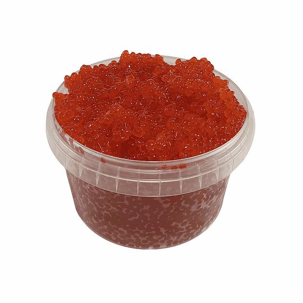 Икра в пластиковой банке вакуум 230 гр (Нерка) EAC ОПТ  фото 1