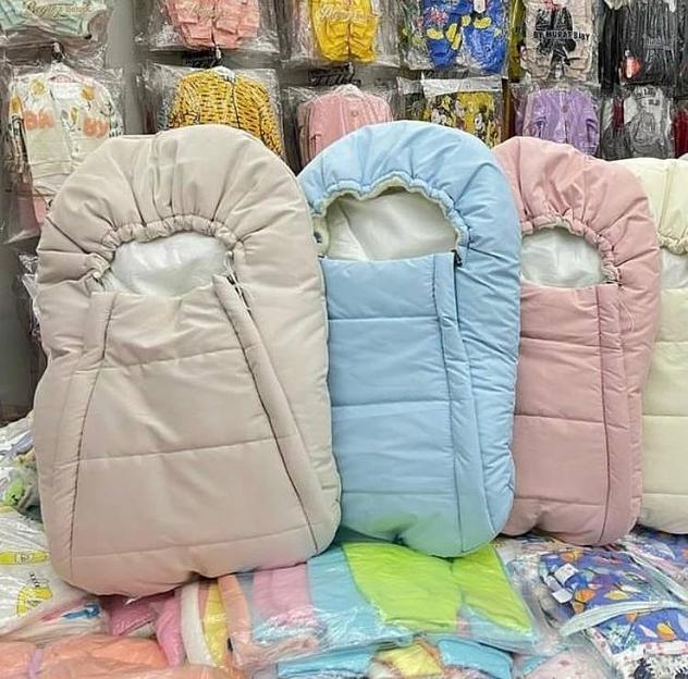 Зимние конверты для новорожденных ОПТ фото 1