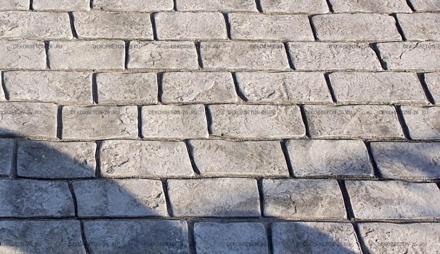 Форма для печатного бетона «Бельгийская мостовая» фото 3