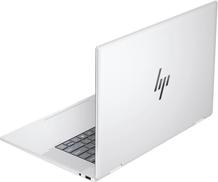 Ноутбук HP Envy x360 16-ad0007ci Ryzen 7 8840HS 16Gb SSD512Gb AMD Radeon Graphics 16" OLED Touch 3K (2880x1800) Windows 11 Home silver WiFi BT Cam (B4LZ4EA) фото 3