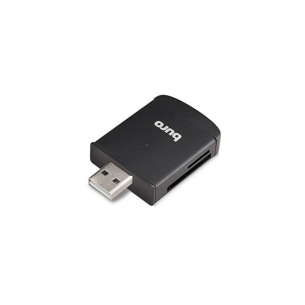 Картридер внешний Buro BU-CR-3103, черный фото 1