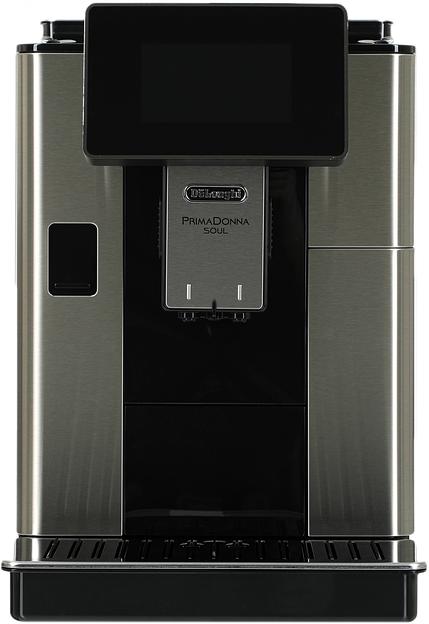 Кофемашина Delonghi ECAM610.75.MB 1450Вт черный/серебристый фото 8