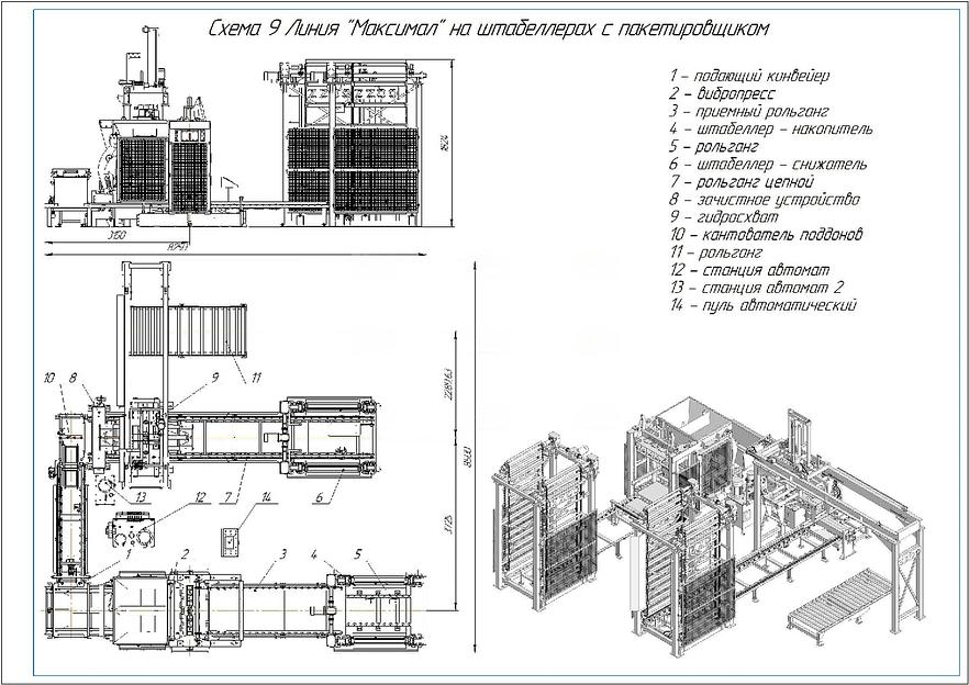 Автоматическая линия МАКСИМАЛ со штабелерами фото 8