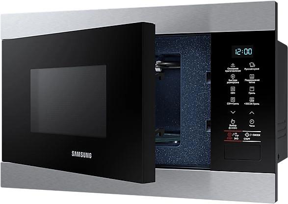 Микроволновая печь Samsung MG22M8074AT/BW 22л. 850Вт серебристый (встраиваемая) фото 4