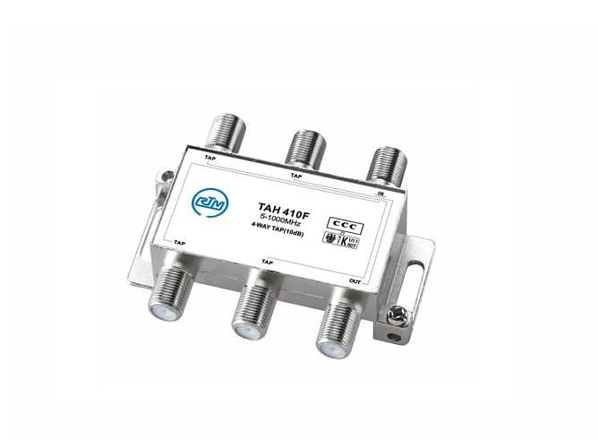 Абонентский ответвитель на 4 отвода TAH 410F (4 x 10dB, 5-1000MHz) фото 1