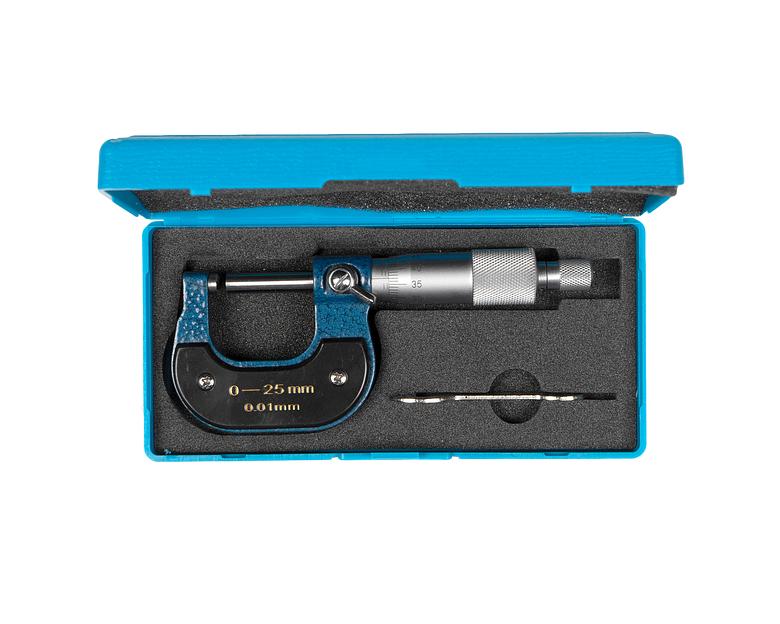 Микрометр трубный МКС- 25 0,01 со сфер. пяткой SHAN с поверкой фото 6