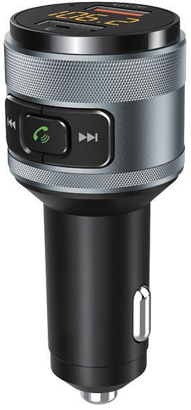 Автомобильный FM-модулятор Ritmix FMT-A707 черный MicroSD BT USB (80000131) фото 3