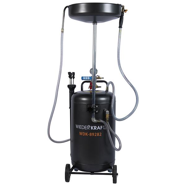 Установка для слива и откачки масла 80л. WDK-89282 фото 1