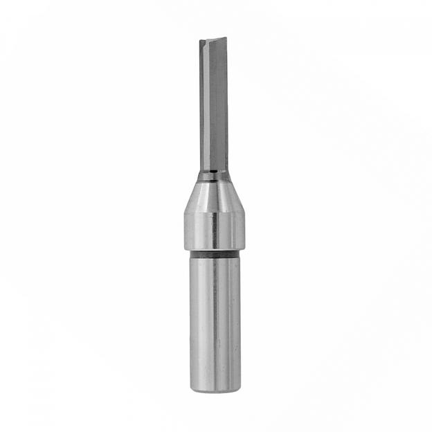 Твердосплавная фреза пазовая DELTATOOLS прямой нож D8✕30 L=80 S=12 Z2 фото 1