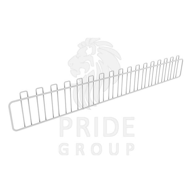 Ограждение Н85*600  (д/европолки ВИКО) краш.белое 600x4x85 фото 1