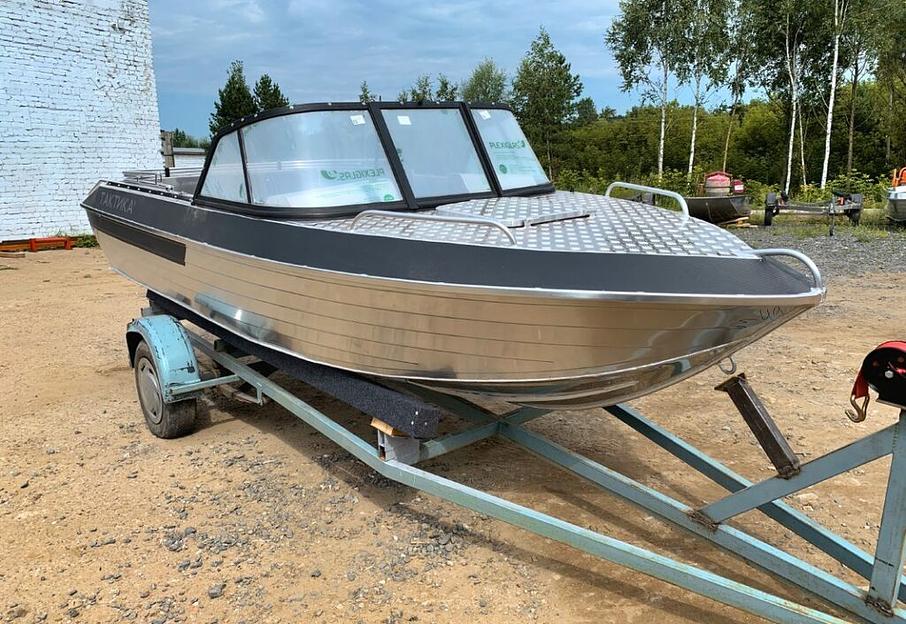 Алюминиевый катер Тактика 490, 505*180*77 см фото 3