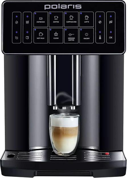 Кофемашина Polaris PACM 2052AC черный фото 1