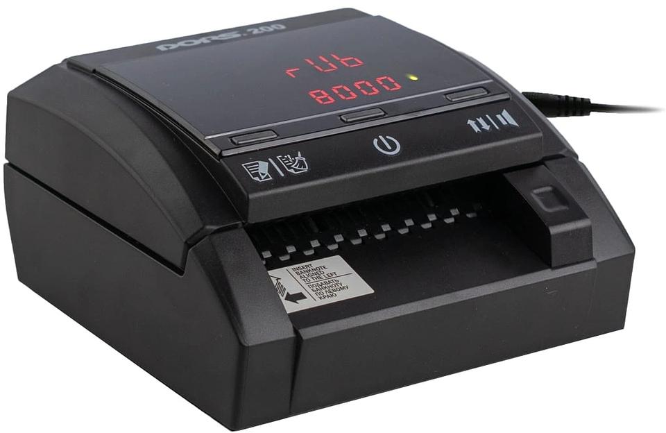 Детектор банкнот Dors DORS 200 MULTI FRZ-053201 автоматический фото 3