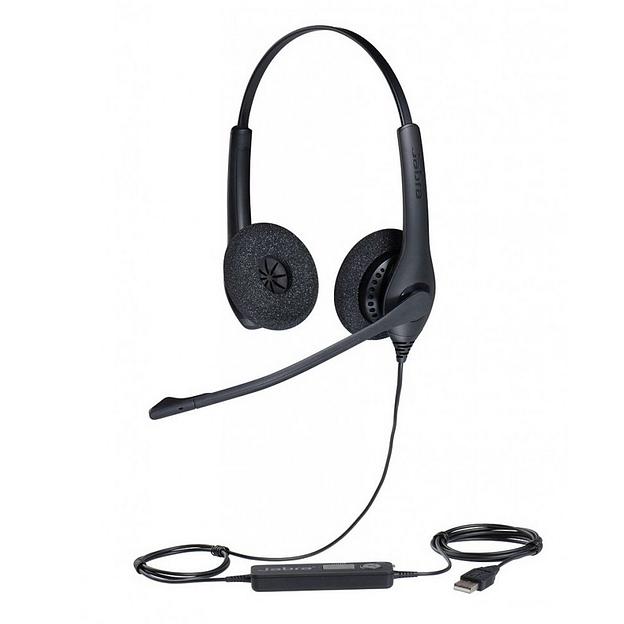 Гарнитура проводная Jabra BIZ 1500 Duo, USB, NC, Global / USB-A / (019025) фото 2
