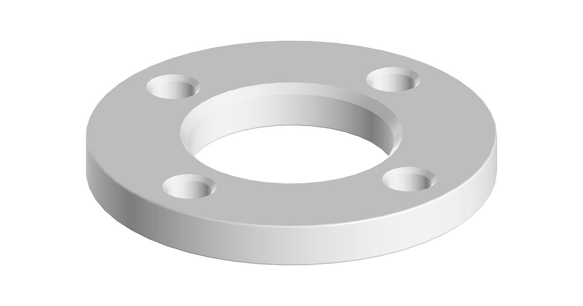 Фланец свободный GFK стальной фото 1