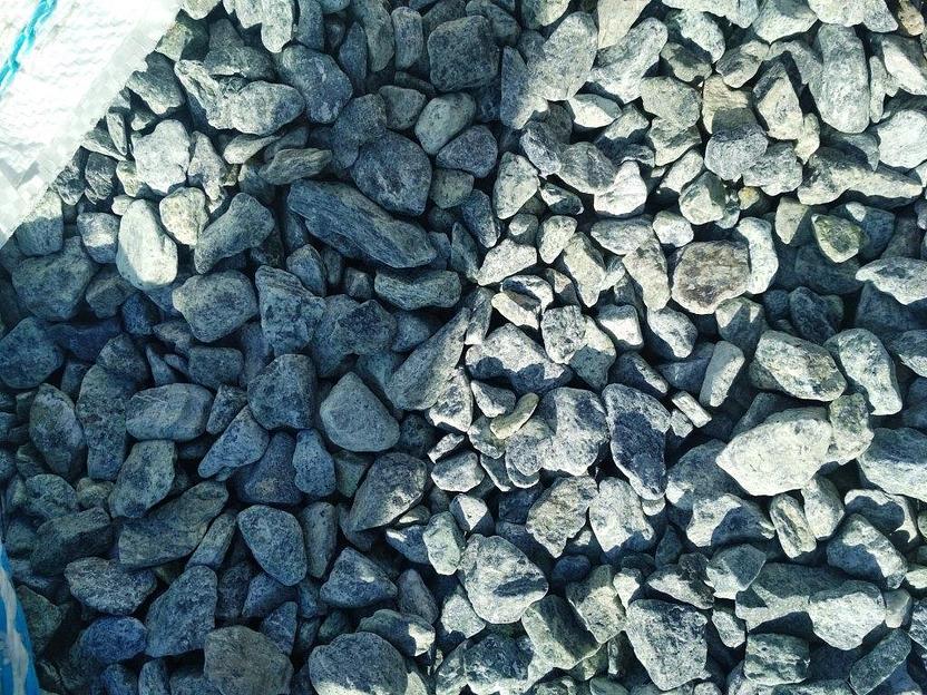 Крошка декоративный  щебень Зелёный /тн (60-80 мм) фото 1