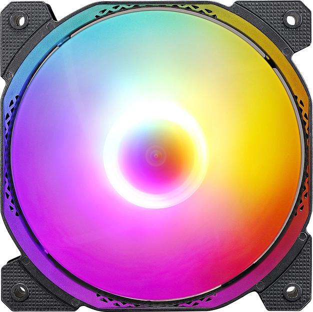 Вентилятор Formula Cosmic 12BK FR RGB черный 3-pin 4-pin(Molex) Ret фото 3