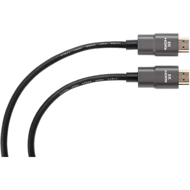 Кабель HDMI 19M/M,ver. 2.1, 8K@60 Hz 1m iOpen (Aopen/Qust) VCOM Кабель AOpen/Qust HDMI (m)/HDMI (m) - 1 м (ACG863-1M) фото 4