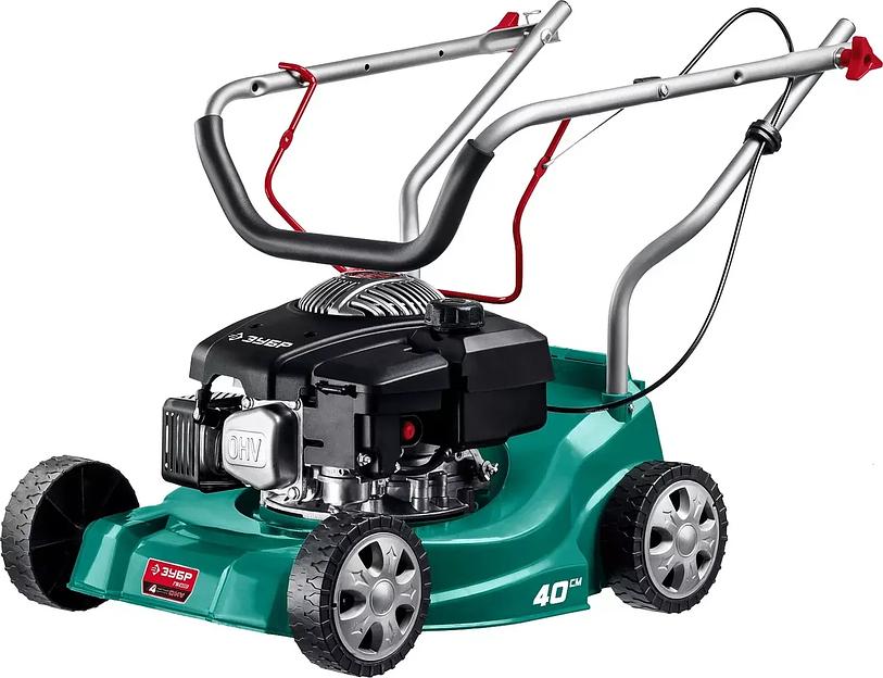 Газонокосилка бензиновая, ЗУБР 2.6 кВт, 3.5 л. с., 400 мм, серия «Мастер» (ГБ-400) фото 3