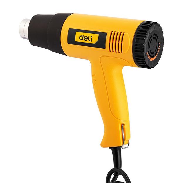 Фен технический Deli DL391202 (2000Вт, рабочая температура 100...650 град.) фото 5