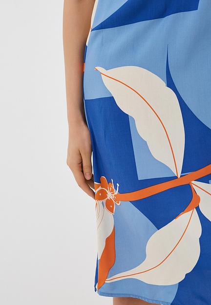 Повседневное платье голубое Elit by Ter-Hakobyan опт фото 4