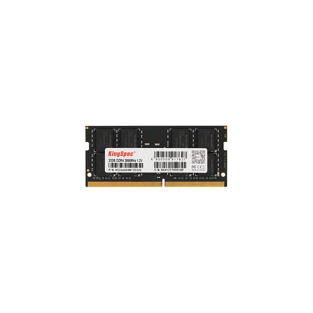 Оперативная память KINGSPEC KS2666D4N12032G DDR4 - 1x 32ГБ 2666МГц, для ноутбуков (SO-DIMM), Ret фото 1