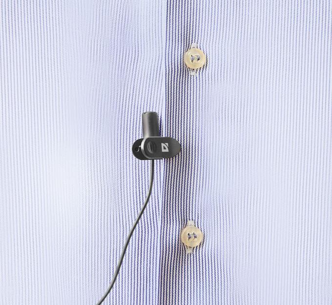 Микрофон проводной Defender MIC-109 1.8м черный фото 5