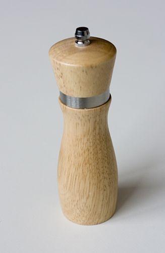 Мельница для перца h=15 см. (светлое дерево) /1/24/ фото 1