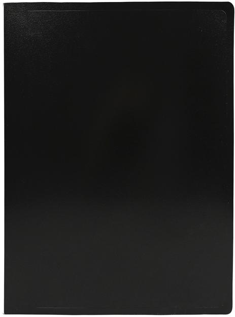 Папка метал.пруж.скоросш. Silwerhof Eco SE-04PBLK A4 пластик 0.5мм черный фото 1