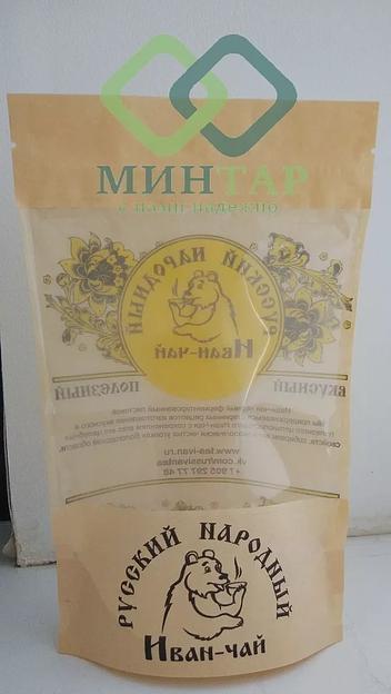 Упаковка дой-пак бумажный 135х225 с полным окном опт фото 1