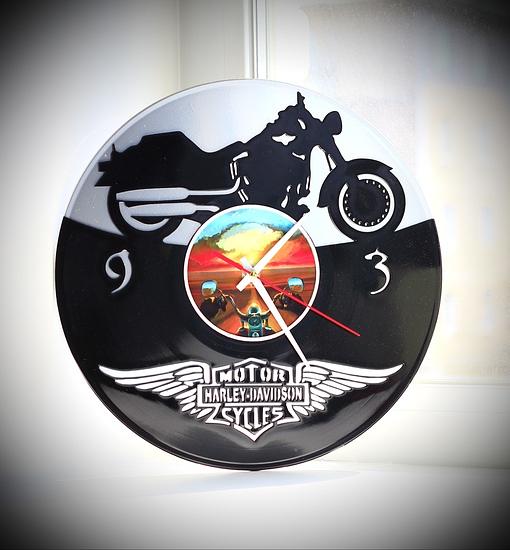 Настенные часы «Дух свободы/Harley Davidson» ОПТ фото 2