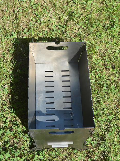 Мангал разборный «Трэвел» 1 мм с усилением ОПТ фото 8