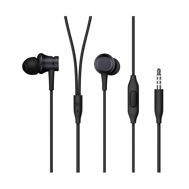 Наушники  Xiaomi  Mi Earphones Basic HSEJ03JY/ZBW4354TY/ZBW4441GL Чёрный фото 3