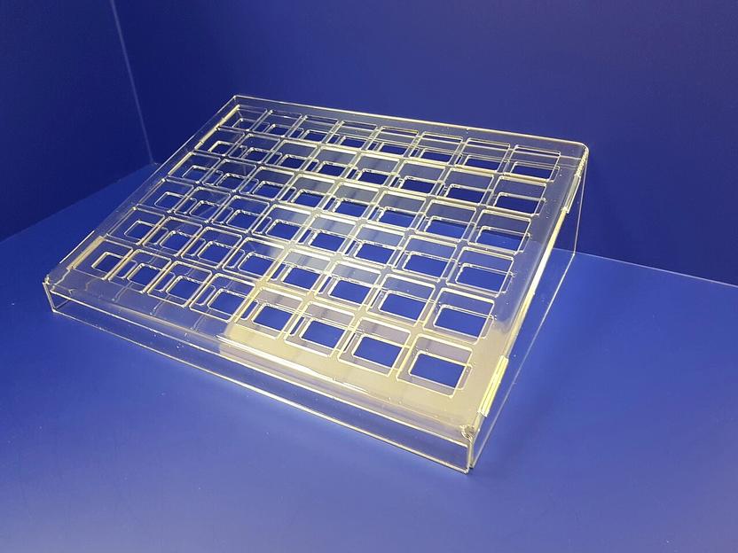 Подставка для лаков настольная 48 ячеек. фото 4