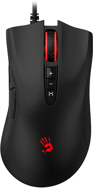 Мышь A4Tech Bloody ES5 черный оптическая (3200dpi) USB (8but) фото 1