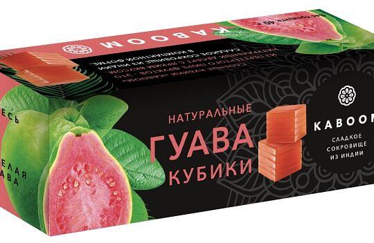 Кубики гуавы KaBoom 3 шт, 40 г ОПТ фото 1