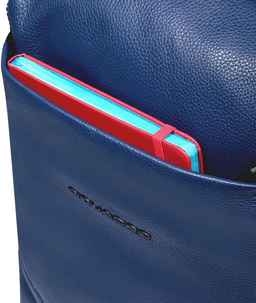 Рюкзак Piquadro Than CA6611S135/BLU синий кожа фото 7