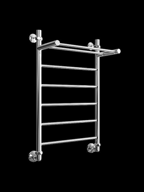 Полотенцесушитель водяной FJ 80/50 с комплектом крепежа цвет хром фото 1