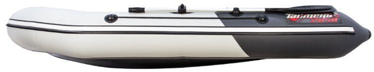 Лодка Таймень NX 2850 киль, слань , 2850*1320*400 мм., цвет: серый-графит фото 4