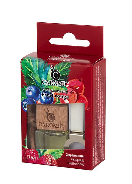 Ароматизатор в машину с двумя креплениями Caromic «Ягодная корзинка» 58 г ОПТ фото 1