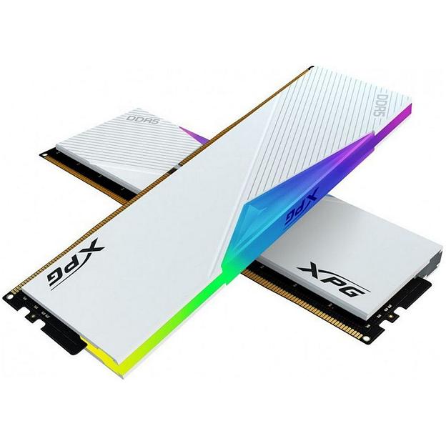 Модуль памяти ADATA 32GB DDR5 6800 DIMM XPG Lancer RGB kit 2*16, 1.40V, CL34-45-45, white фото 2